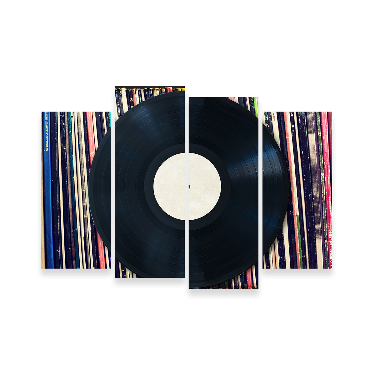 Record Wall Wall Art
