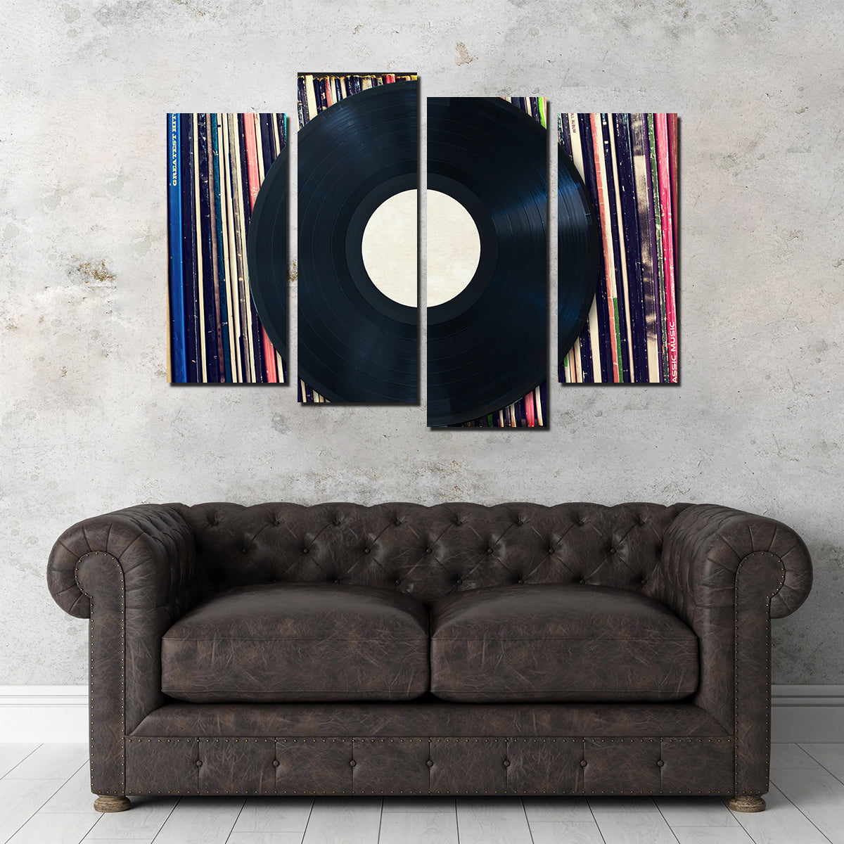 Record Wall Wall Art