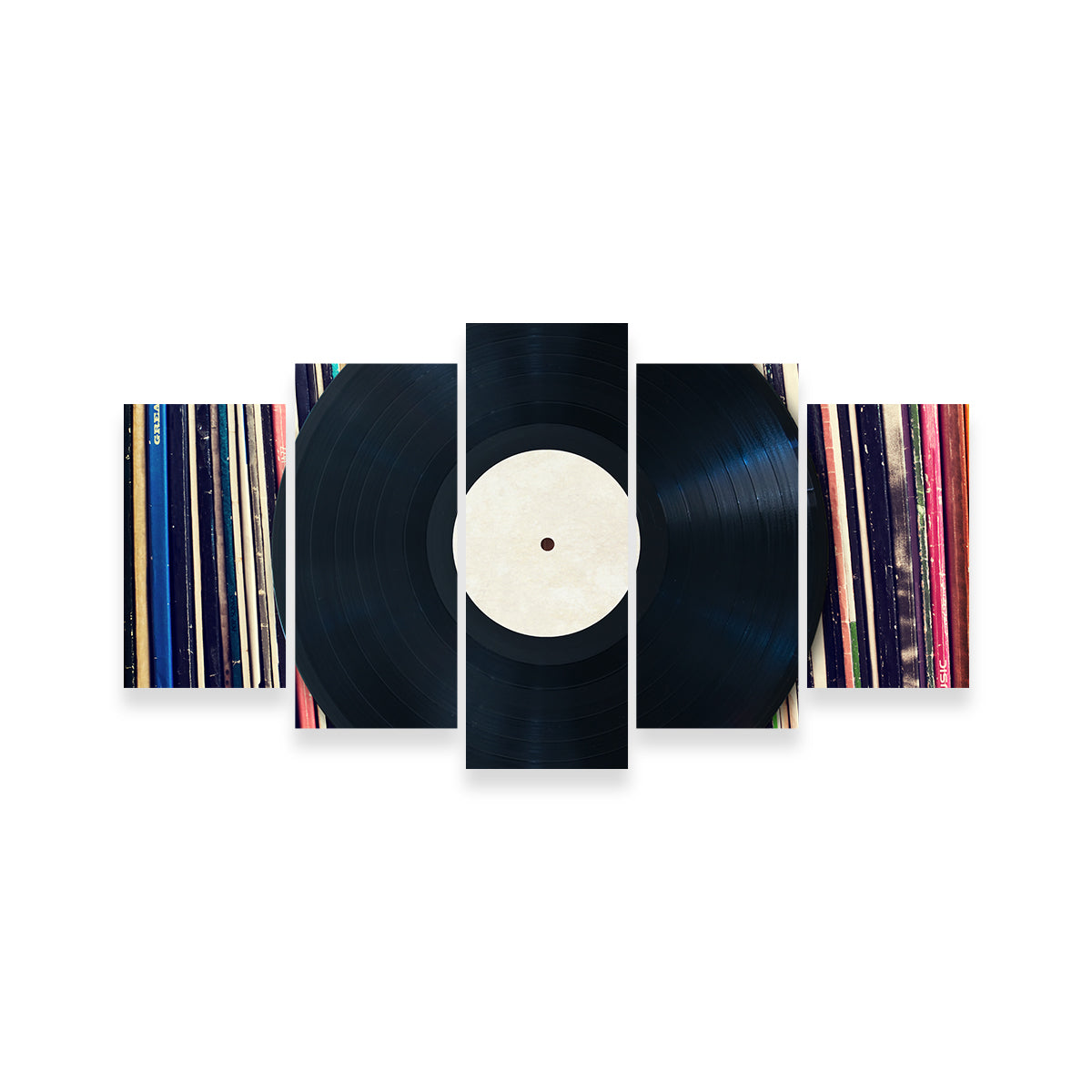 Record Wall Wall Art