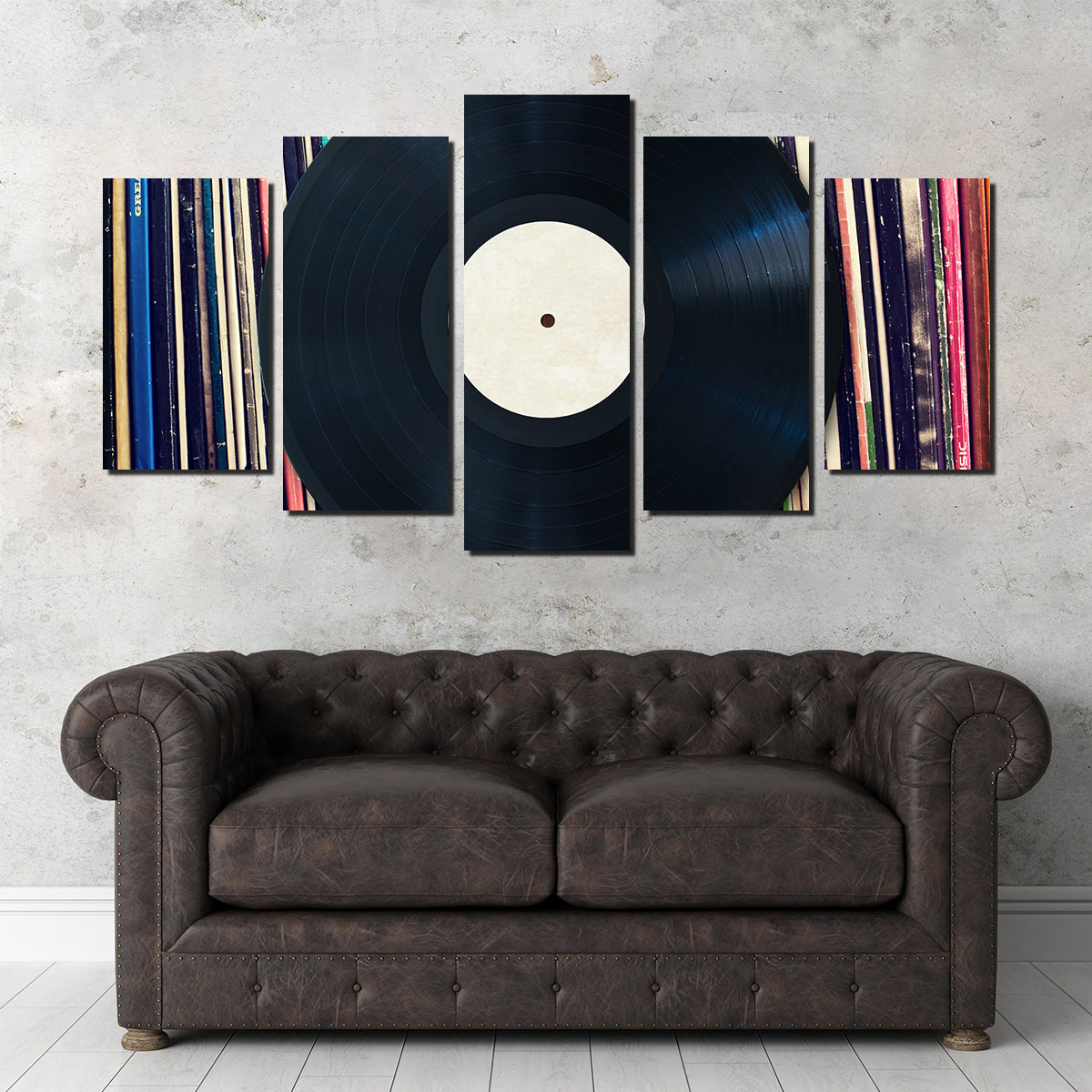 Record Wall Wall Art