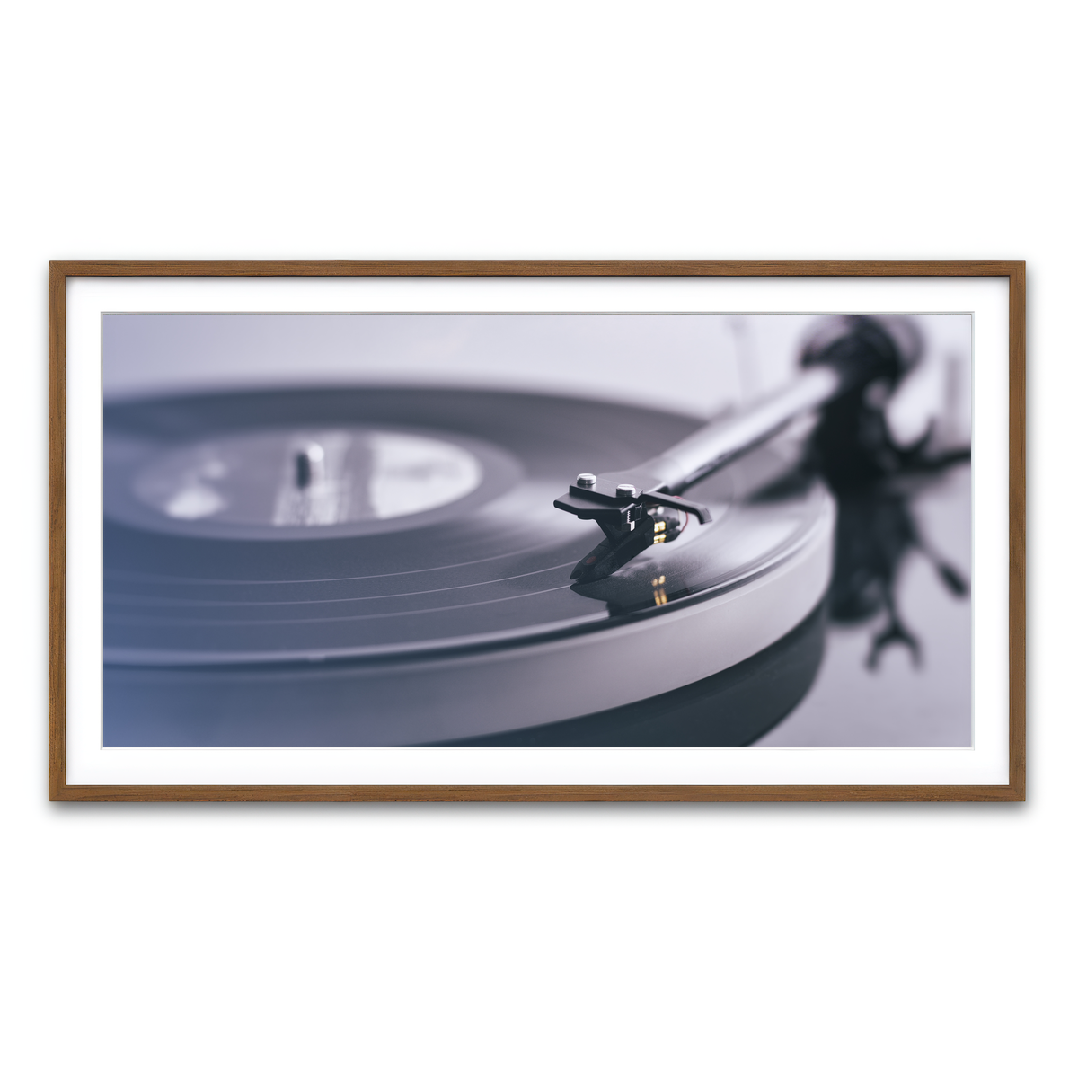 Framed Print 2x1 Walnut