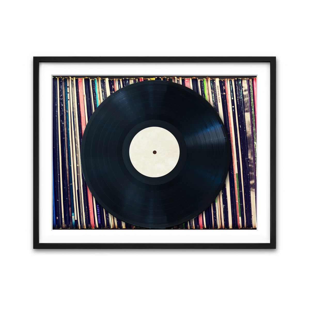 Framed Print 4x3 Black