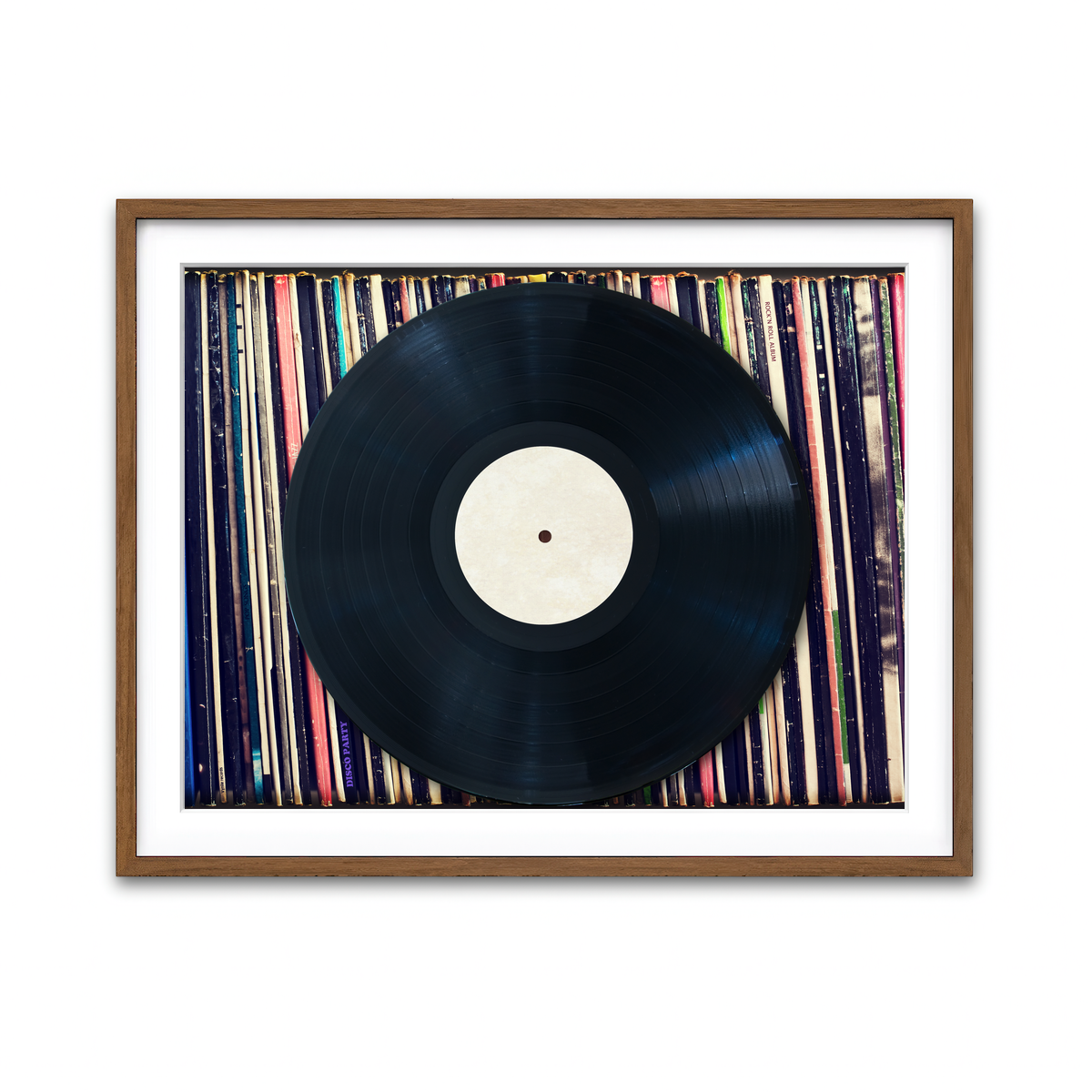 Framed Print 4x3 Walnut