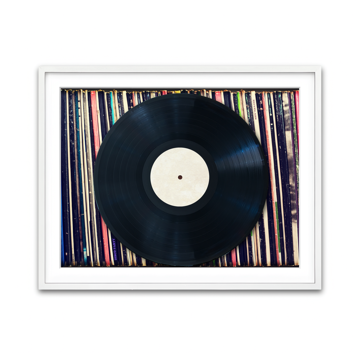 Framed Print 4x3 White