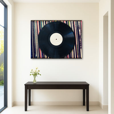 AUTO-MOCKUP ROOM | Record Wall