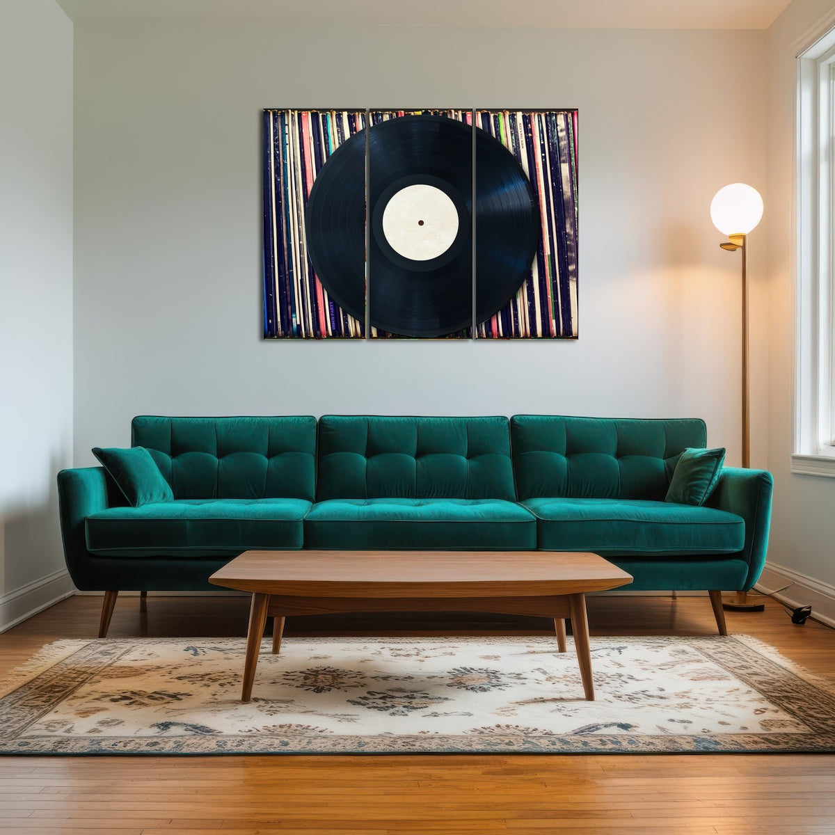 AUTO-MOCKUP ROOM | Record Wall