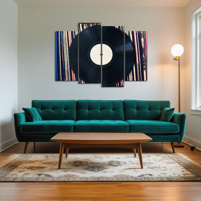 AUTO-MOCKUP ROOM | Record Wall