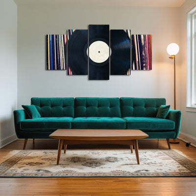 AUTO-MOCKUP ROOM | Record Wall