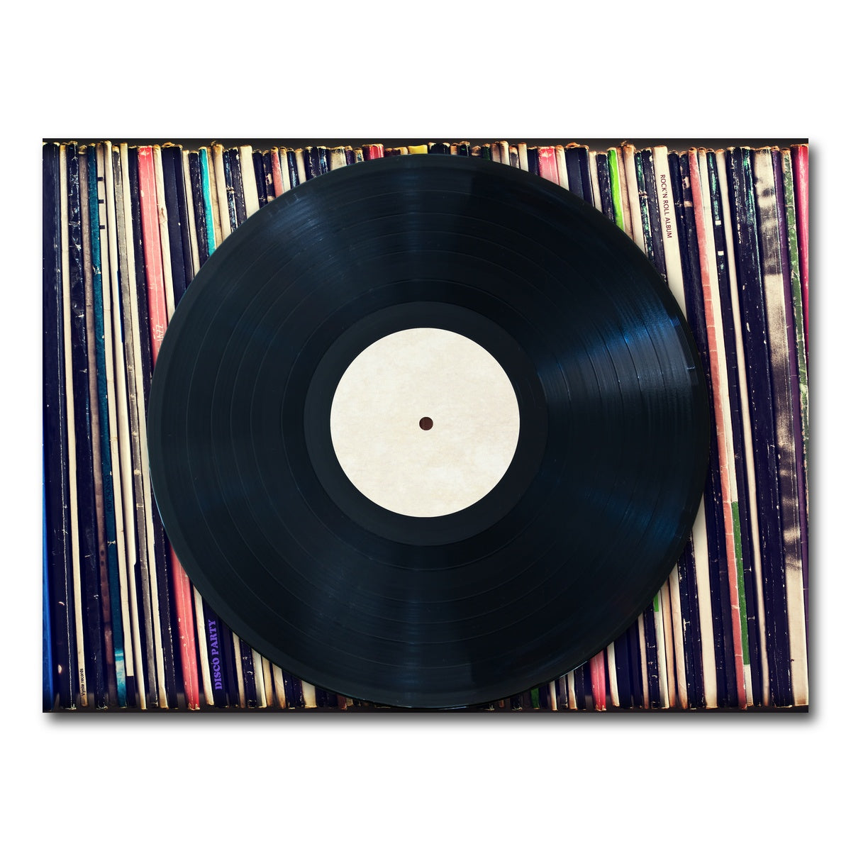 AUTO-MOCKUP WHITE | Record Wall | 1 Piece | Gallery Wrap Canvas | group=4x3