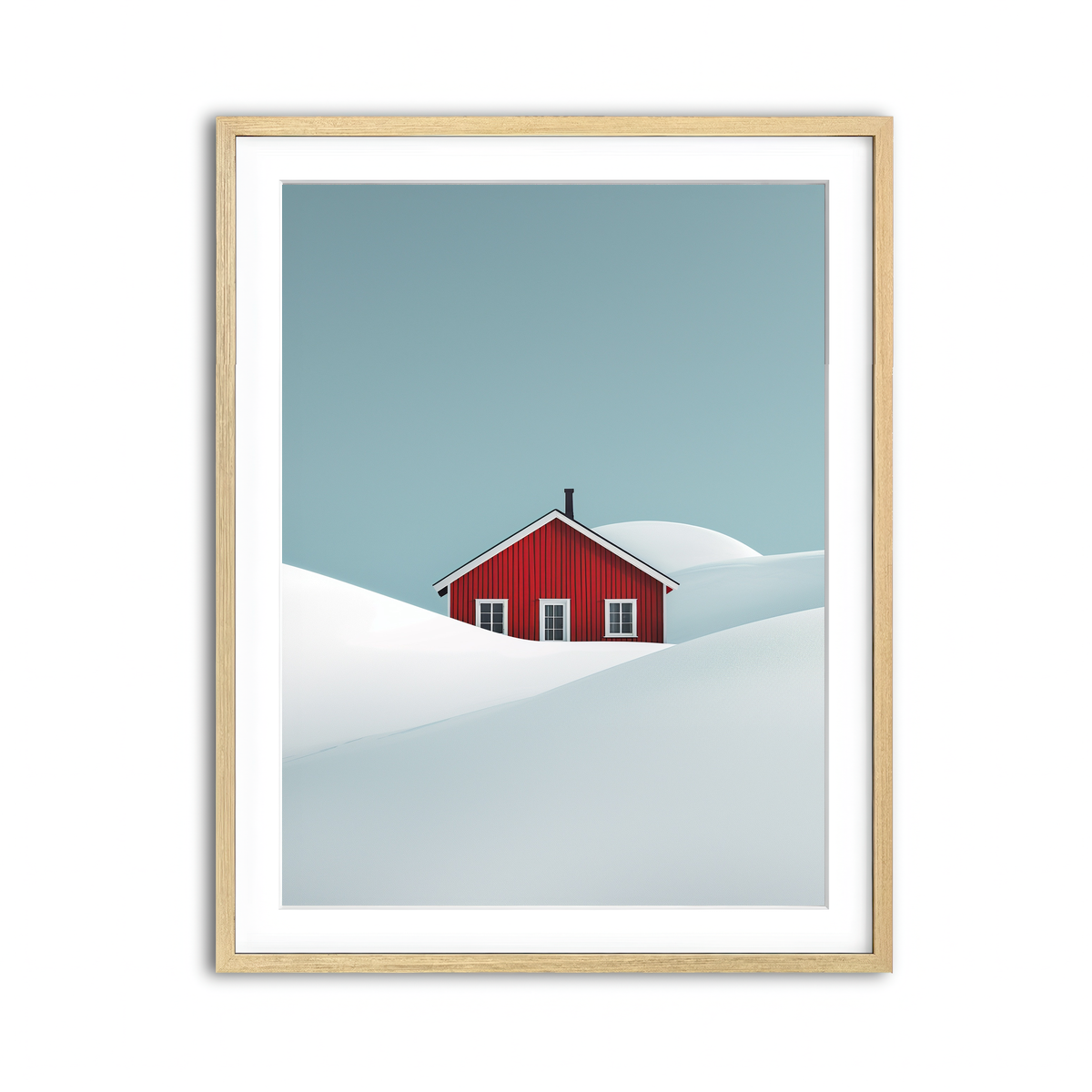Framed Print 3x4 Natural