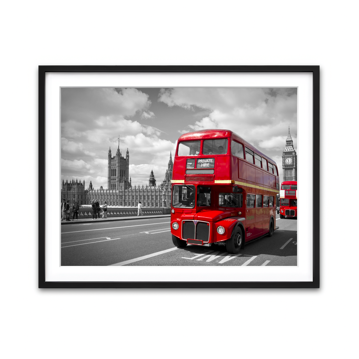 Framed Print 4x3 Black