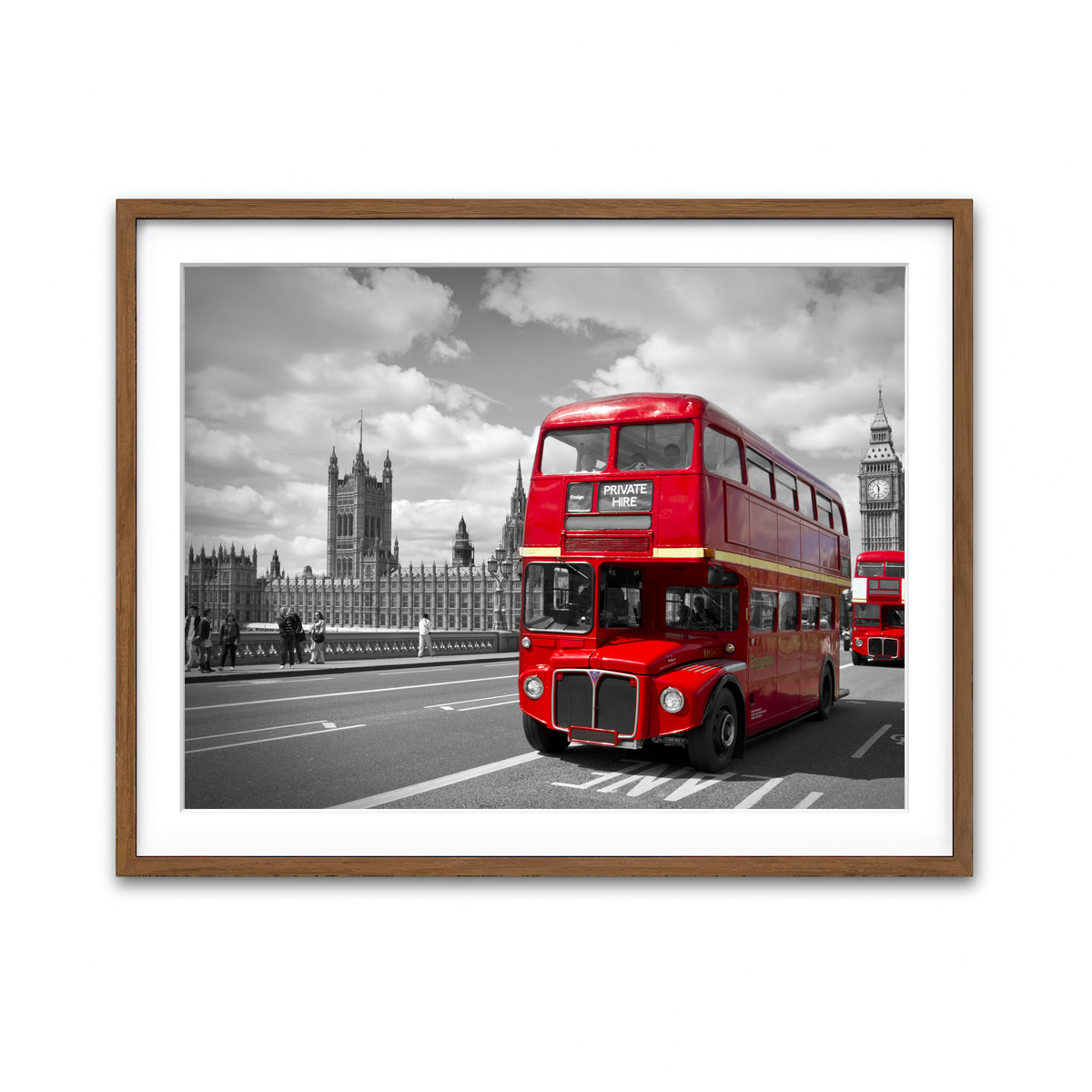 Framed Print 4x3 Walnut