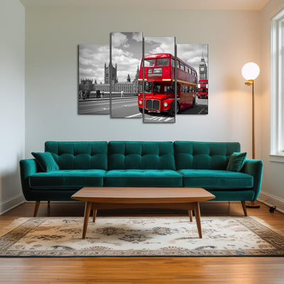 AUTO-MOCKUP ROOM | Red Buses in London