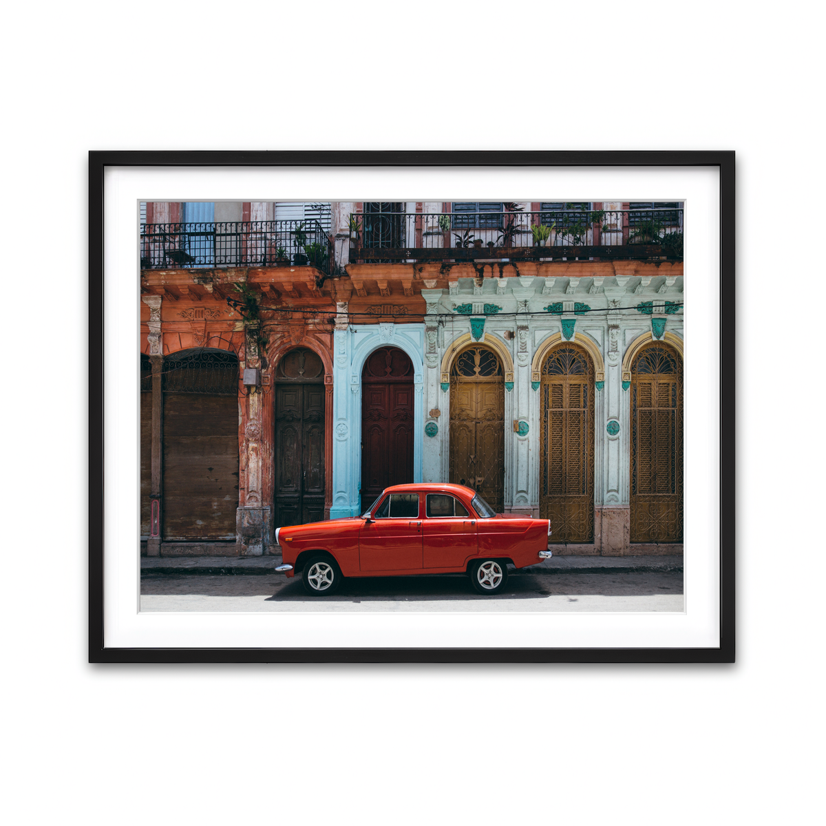 Framed Print 4x3 Black