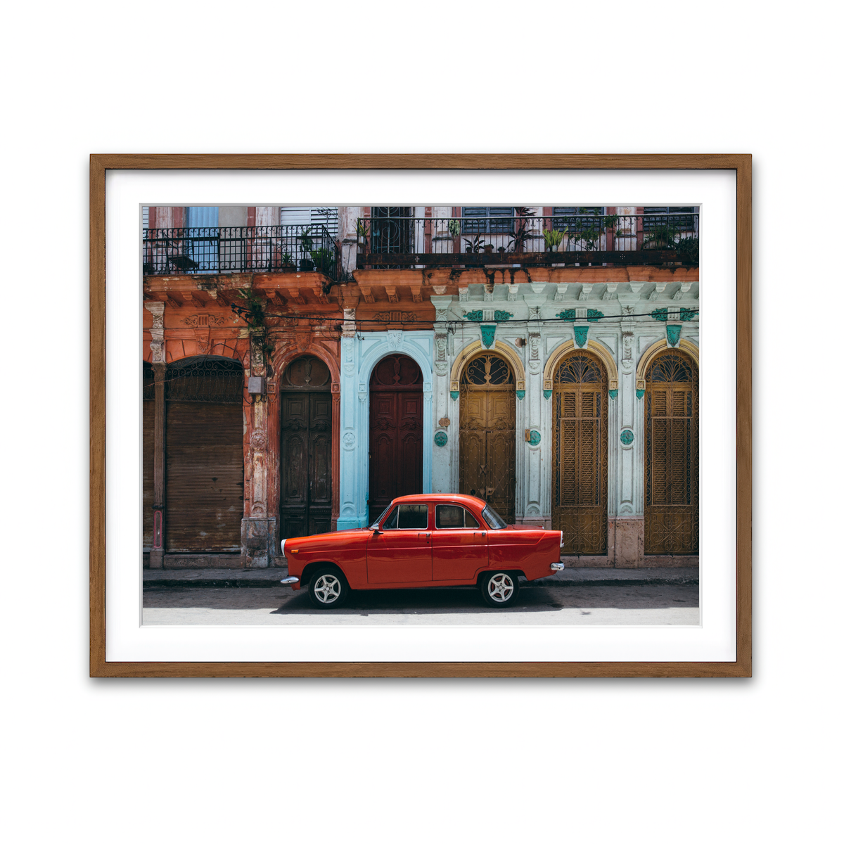 Framed Print 4x3 Walnut