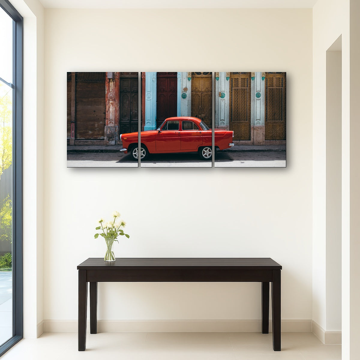 AUTO-MOCKUP ROOM | Red Car in Cuba