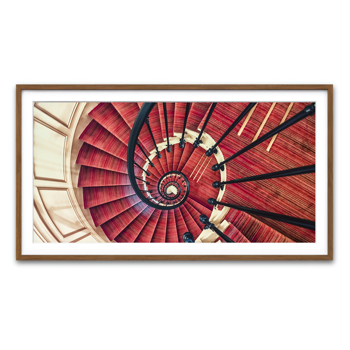 Framed Print 2x1 Walnut