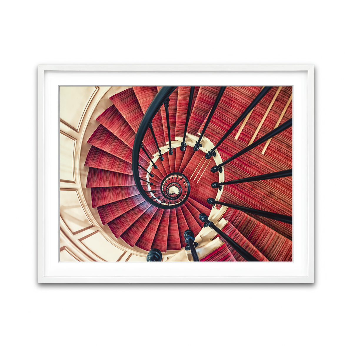 Framed Print 4x3 White