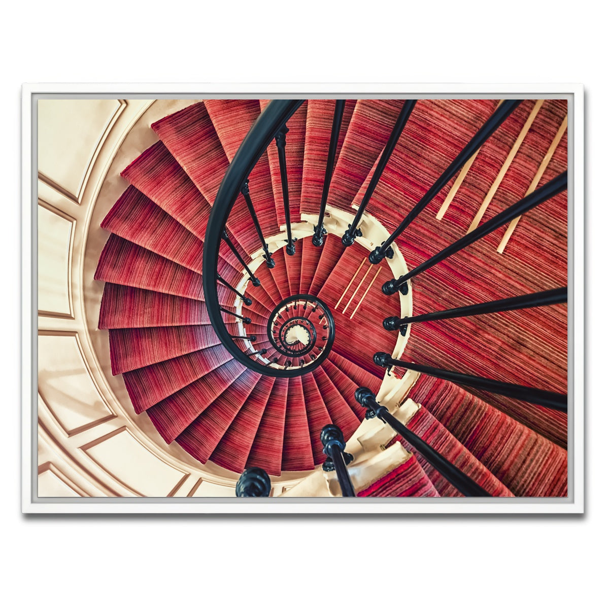 AUTO-MOCKUP WHITE | Red Carpet | 1 Piece | White Framed Canvas | group=4x3