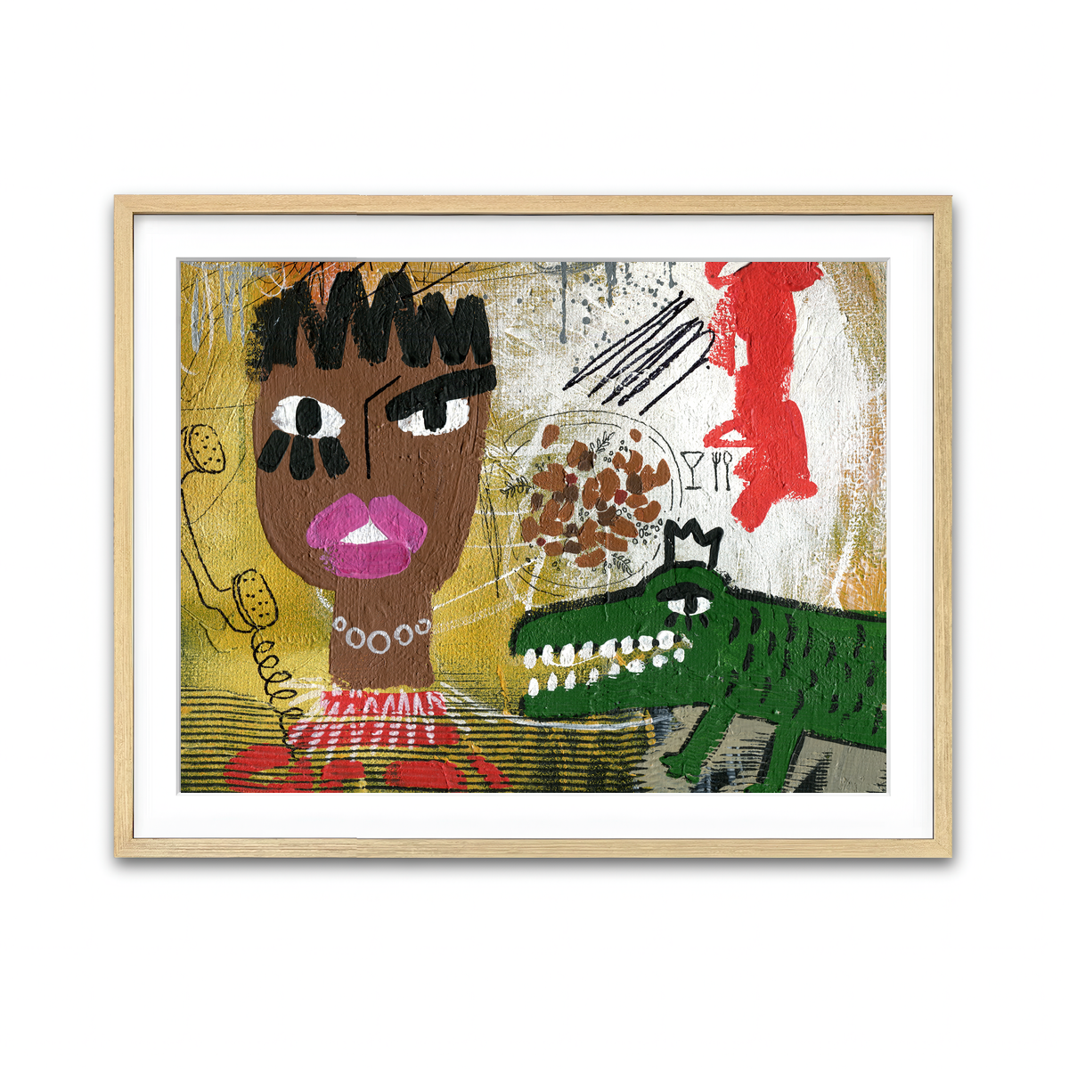 Framed Print 4x3 Natural