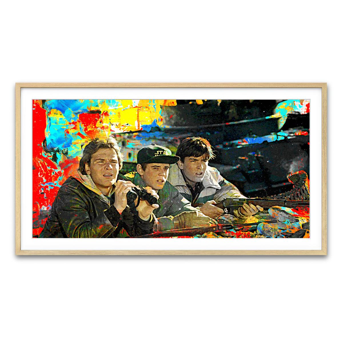 Framed Print 2x1 Natural