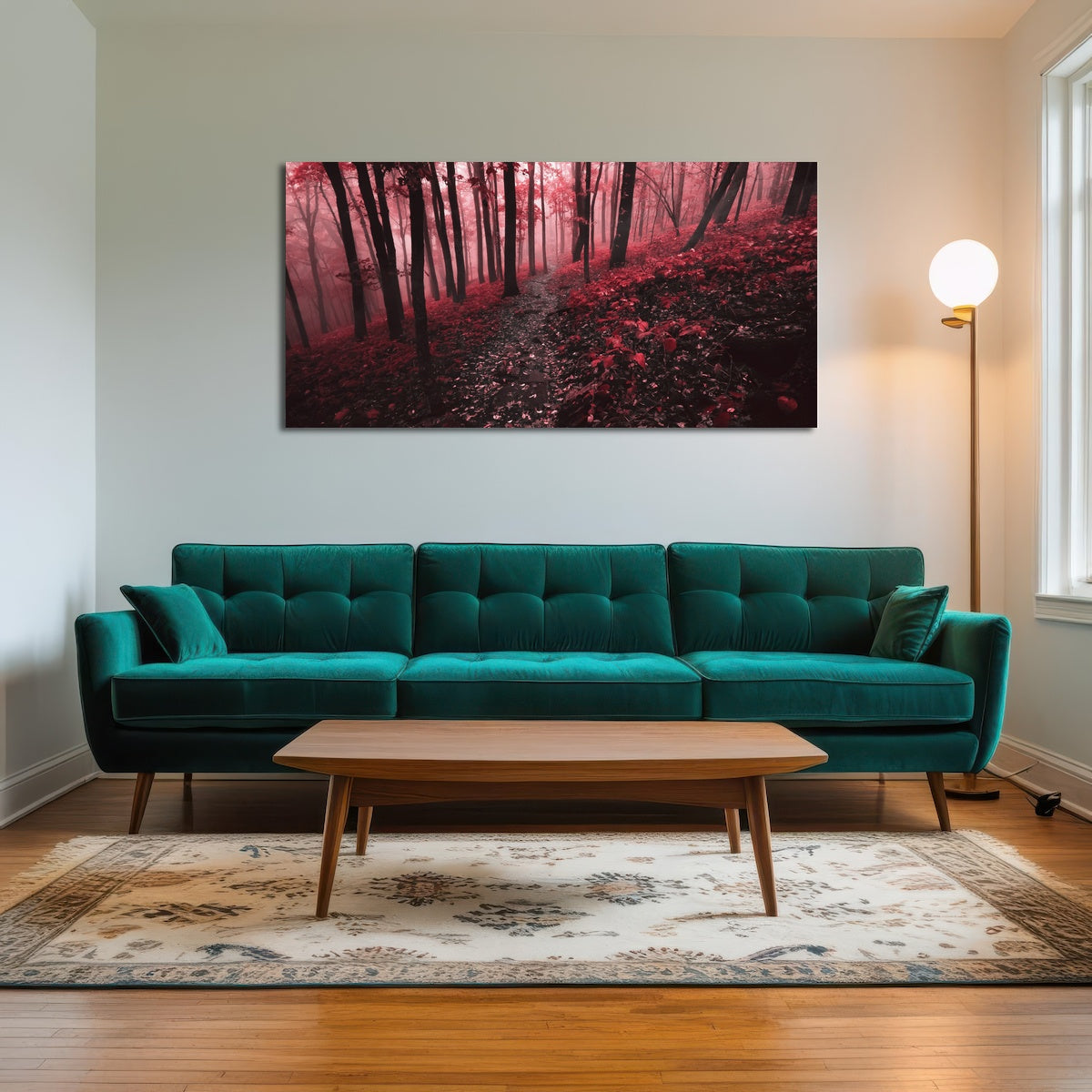 AUTO-MOCKUP ROOM | Red Forest