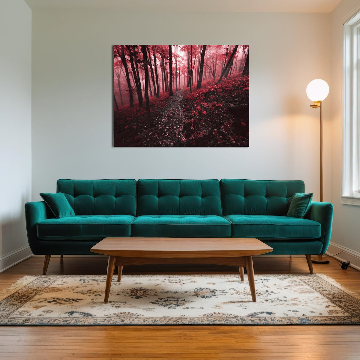 AUTO-MOCKUP ROOM | Red Forest