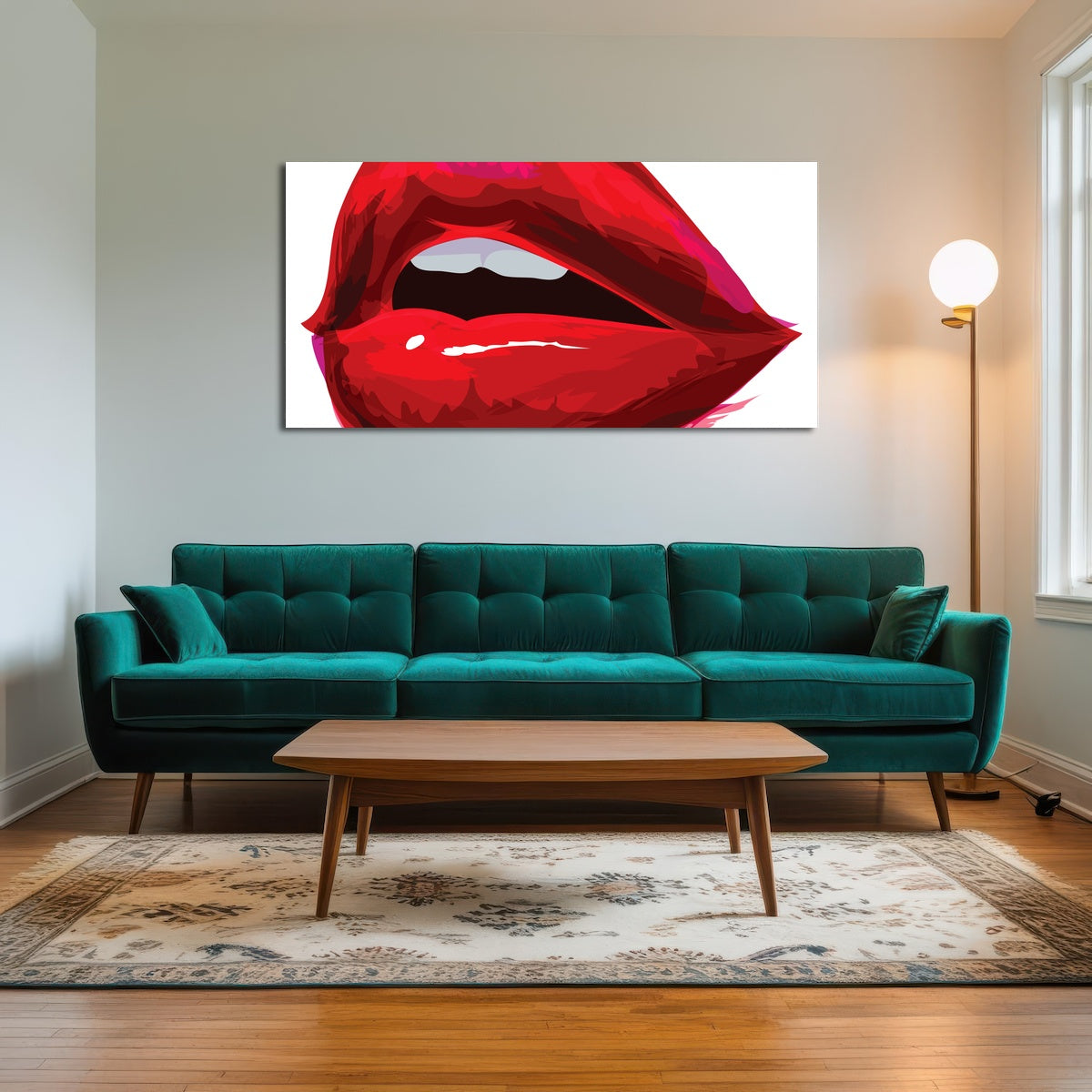 AUTO-MOCKUP ROOM | Red Lips