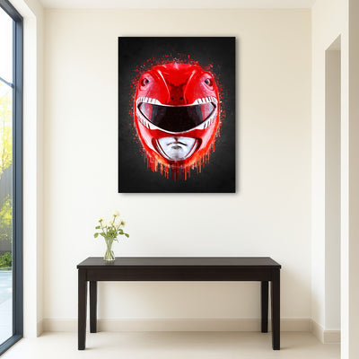 AUTO-MOCKUP ROOM | Red Ranger Portrait