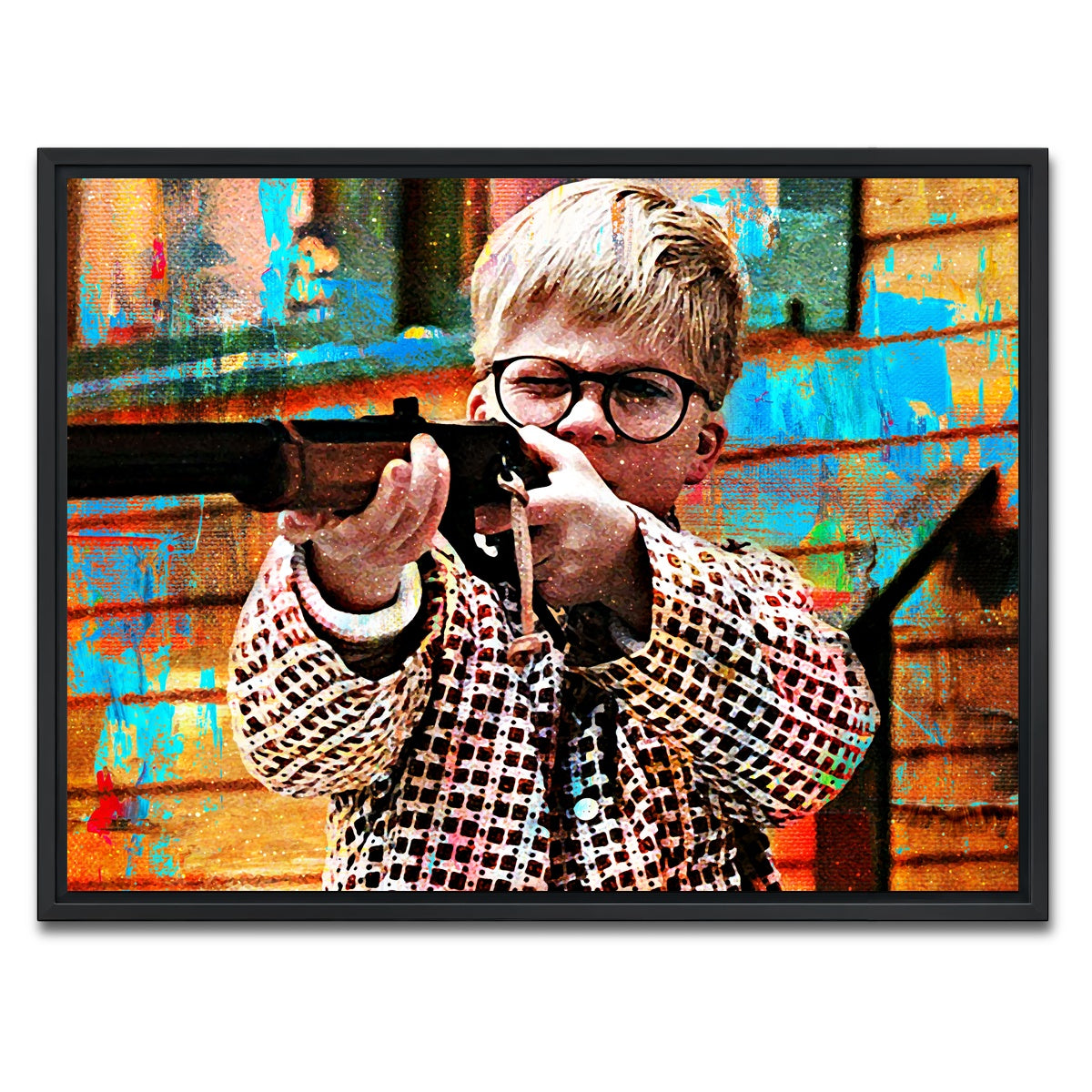 AUTO-MOCKUP WHITE | Red Ryder | 1 Piece | Black Framed Canvas | group=4x3