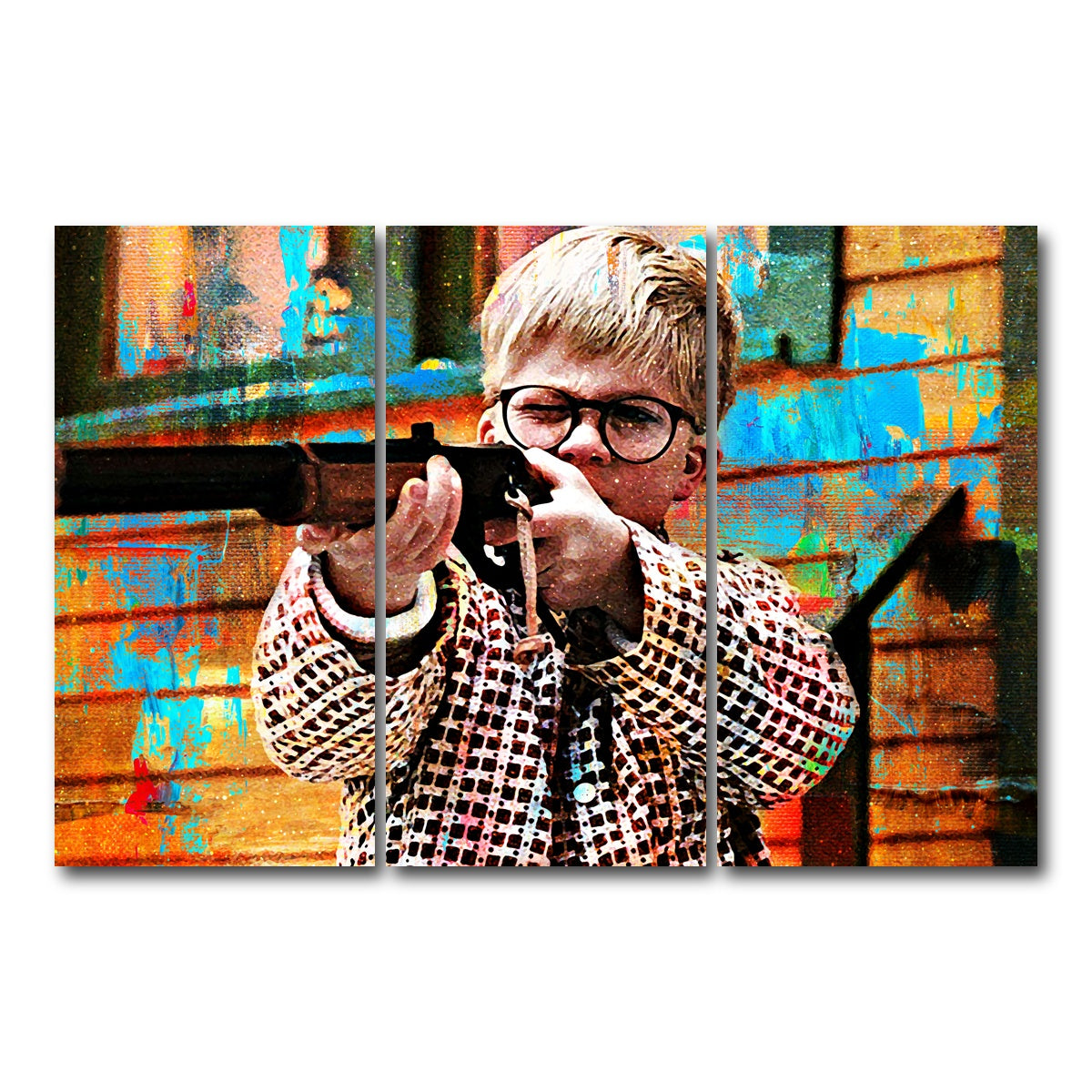 AUTO-MOCKUP WHITE | Red Ryder | 3 Piece | Gallery Wrap Canvas | group=12x24