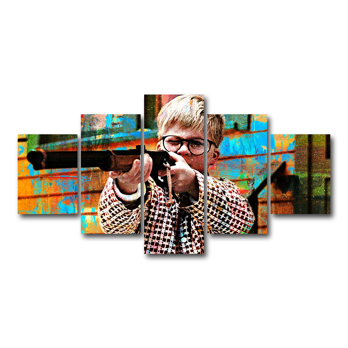 AUTO-MOCKUP WHITE | Red Ryder | 5 Piece | Gallery Wrap Canvas | group=5_short