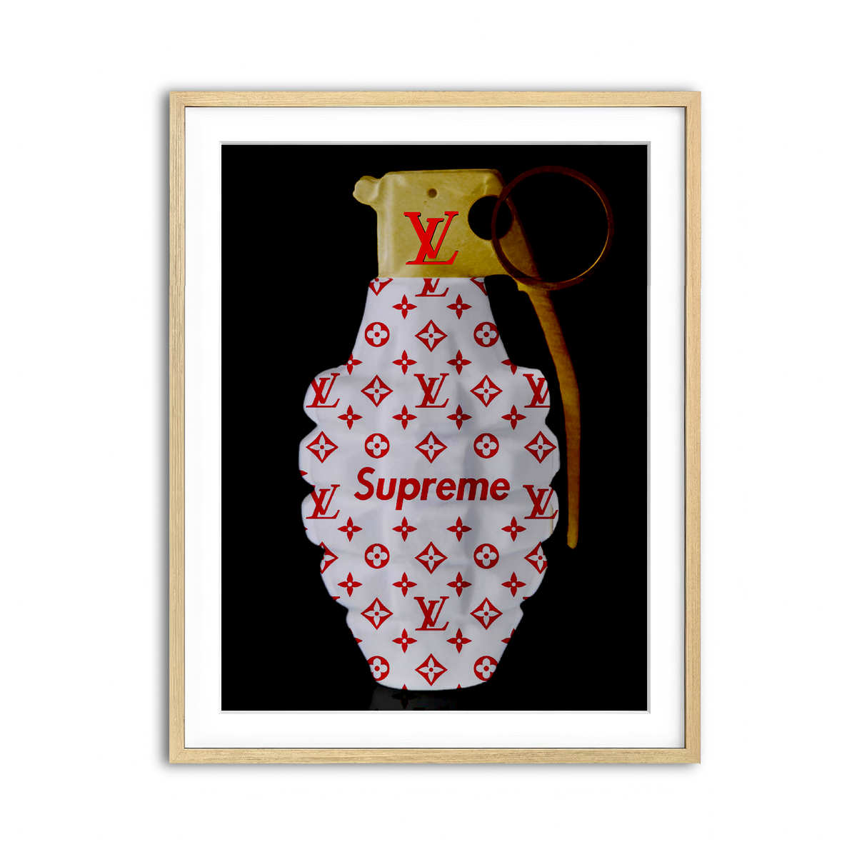 Framed Print 3x4 Natural