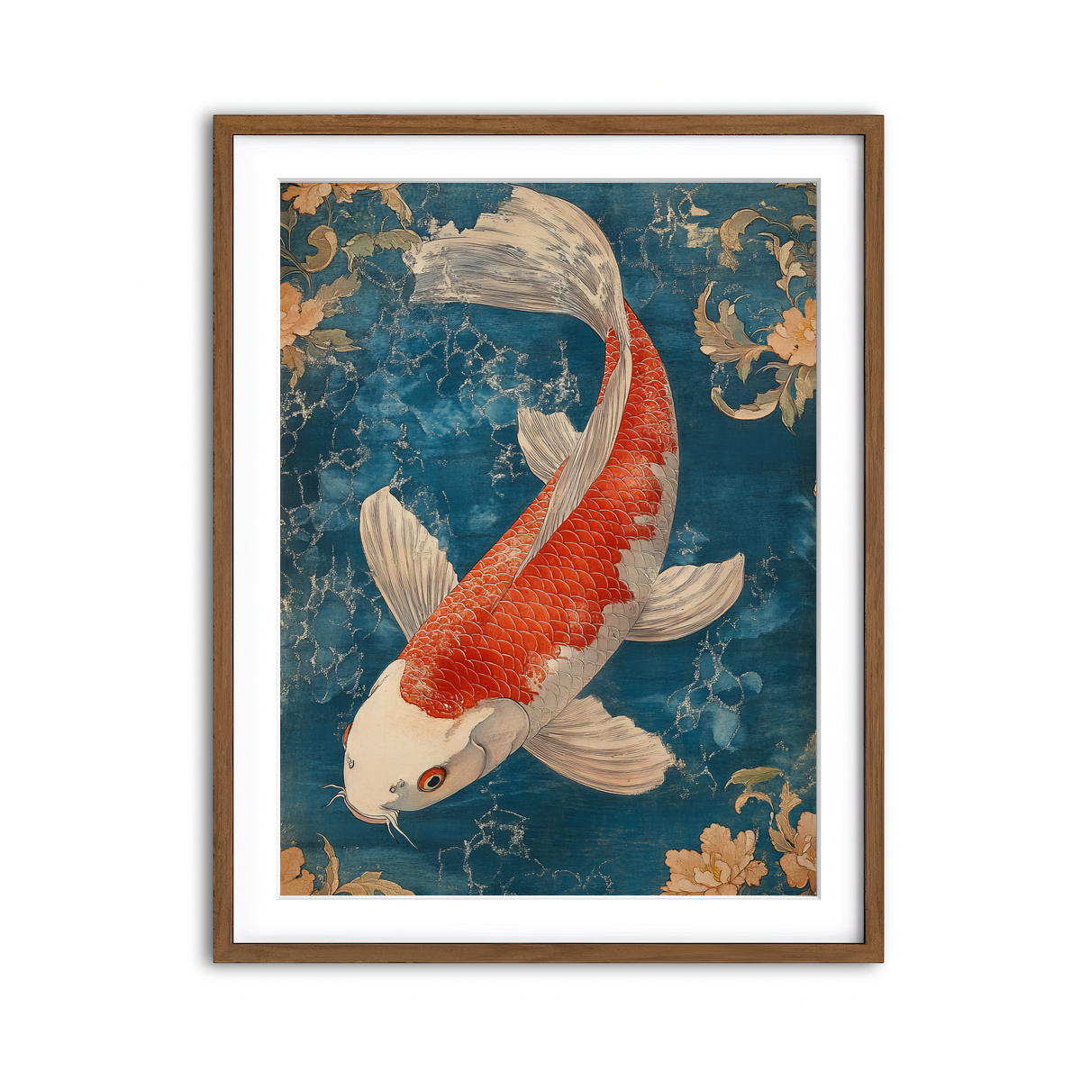 Framed Print 3x4 Walnut