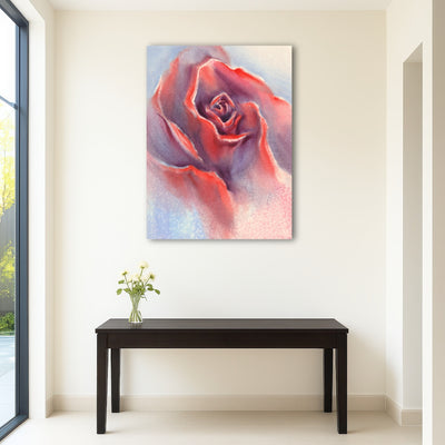 AUTO-MOCKUP ROOM | Red velvet rose