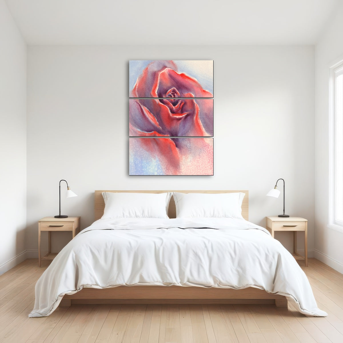 AUTO-MOCKUP ROOM | Red velvet rose