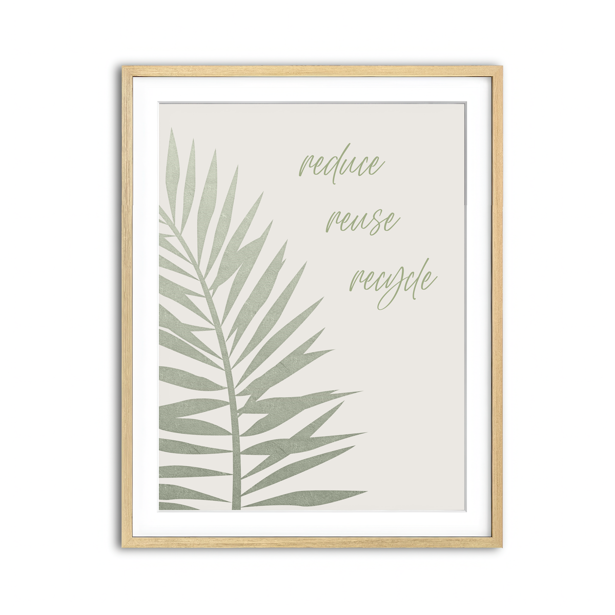 Framed Print 3x4 Natural