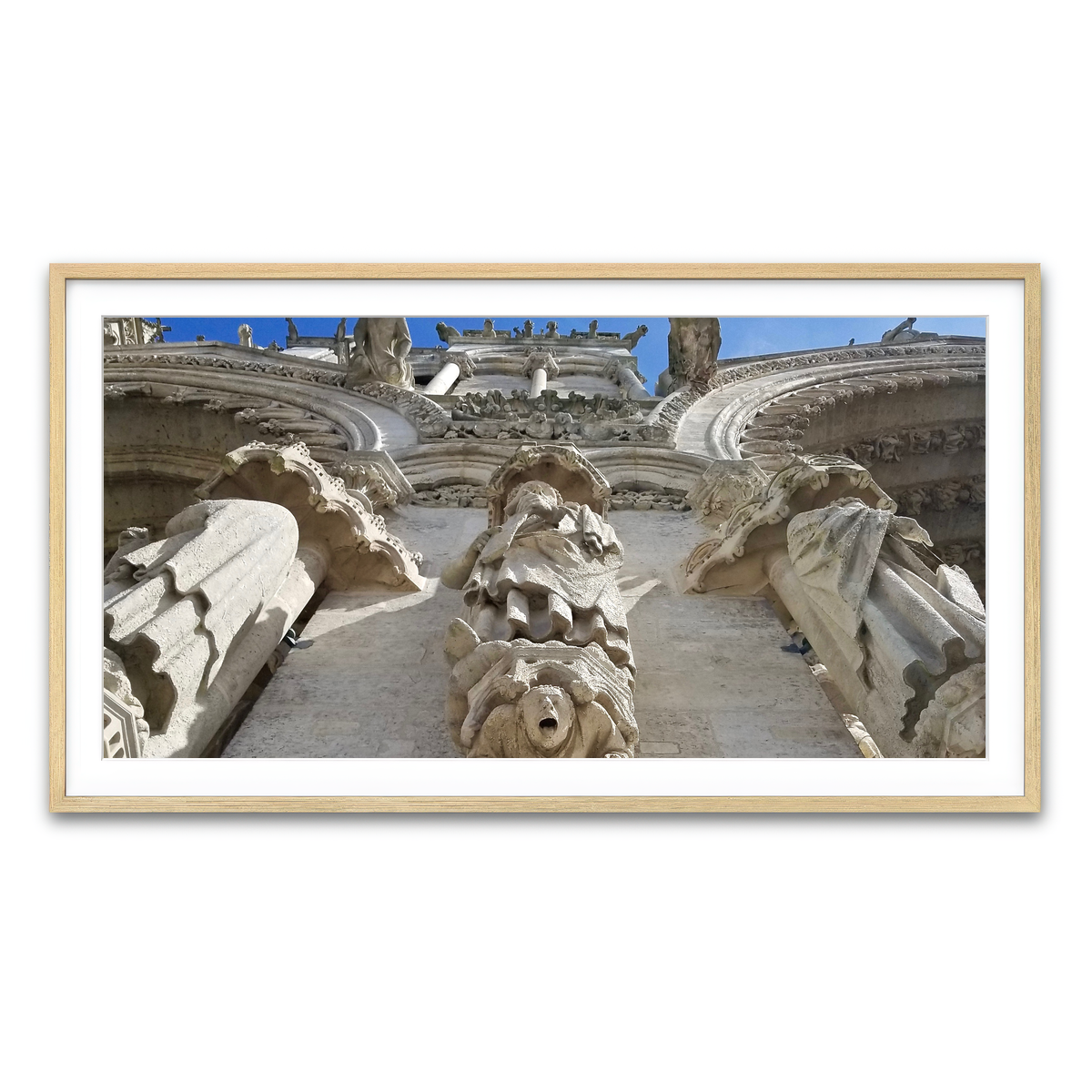 Framed Print 2x1 Natural