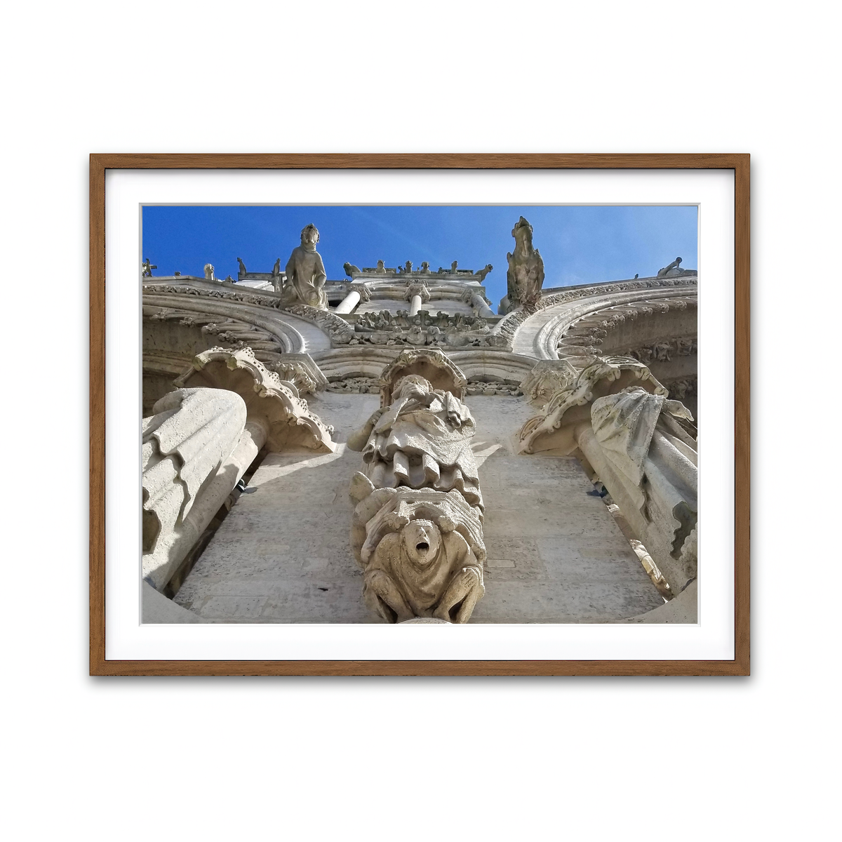 Framed Print 4x3 Walnut