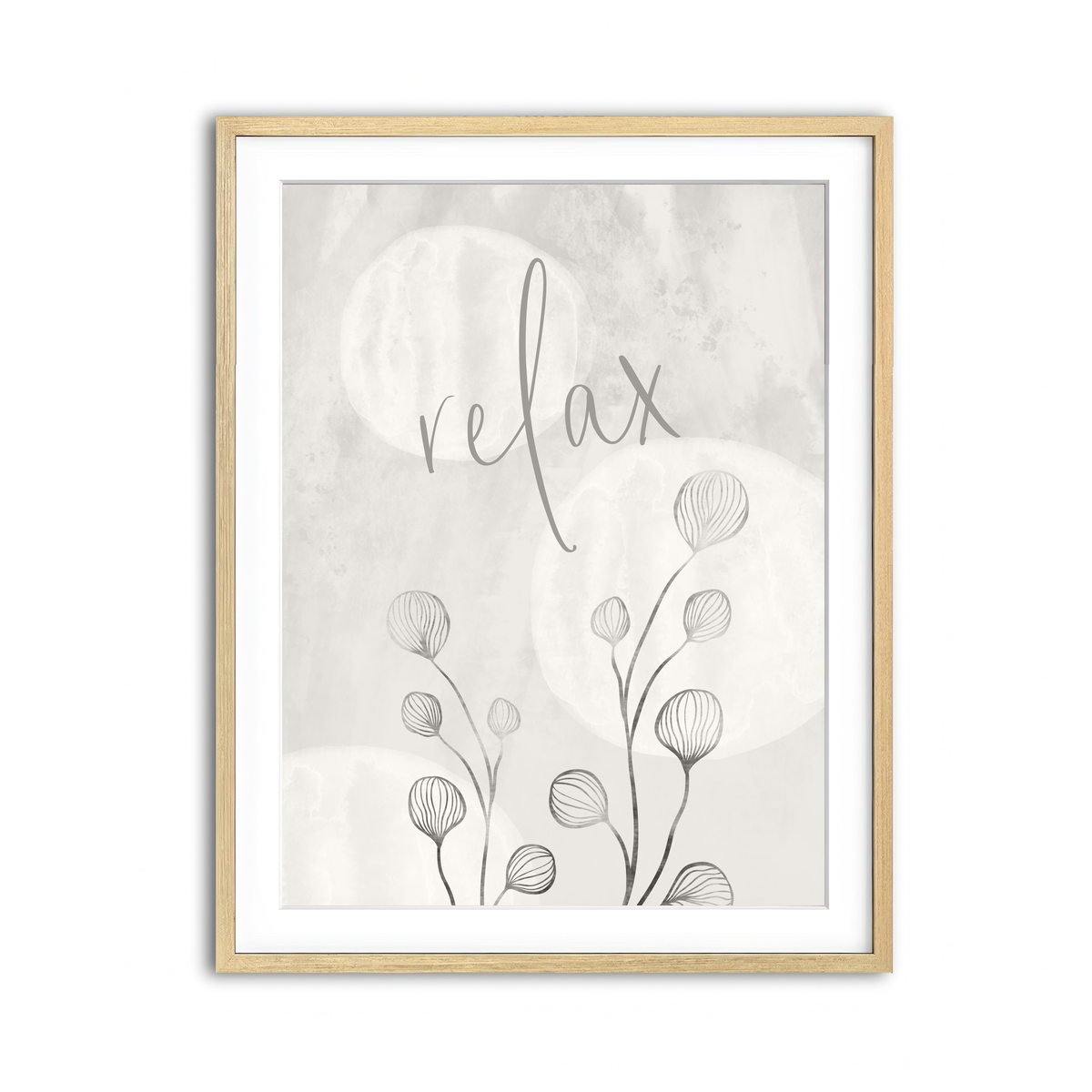 Framed Print 3x4 Natural