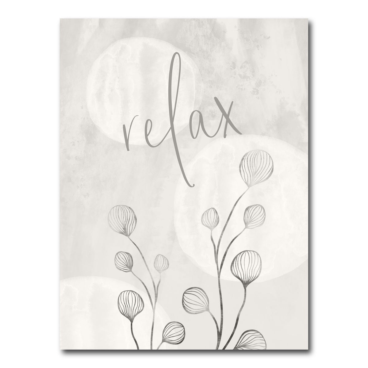 AUTO-MOCKUP WHITE | Relax - Japandi Style | 1 Piece | Gallery Wrap Canvas | group=3x4