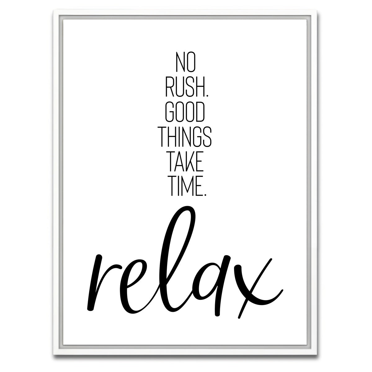 AUTO-MOCKUP WHITE | Relax | 1 Piece | White Framed Canvas | group=3x4