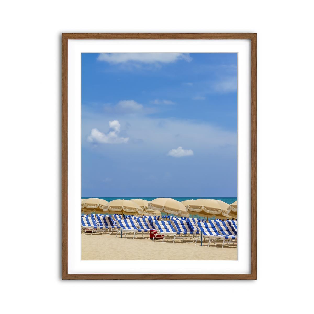 Framed Print 3x4 Walnut