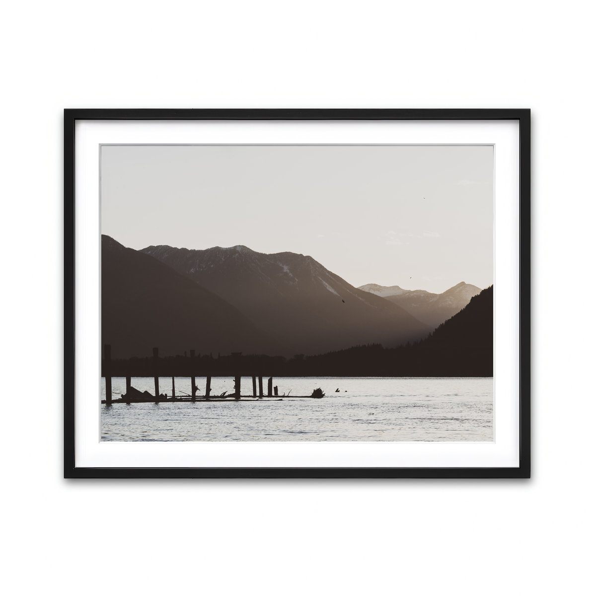 Framed Print 4x3 Black