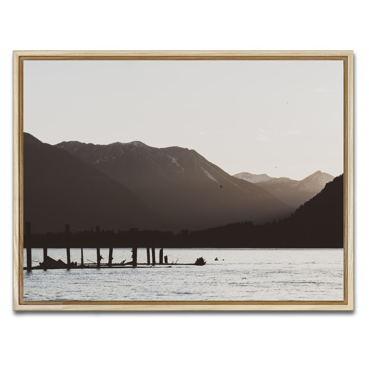 AUTO-MOCKUP WHITE | Remnants of a Dock | 1 Piece | Natural Framed Canvas | group=4x3