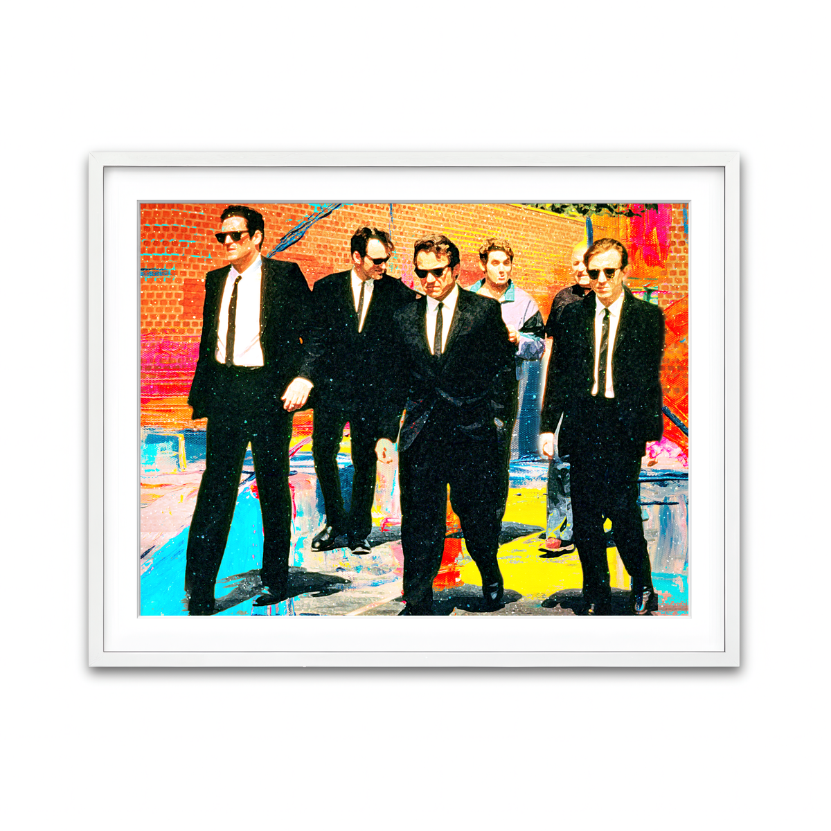 Framed Print 4x3 White