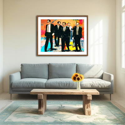 AUTO-MOCKUP ROOM | Reservoir Dogs Wall Art