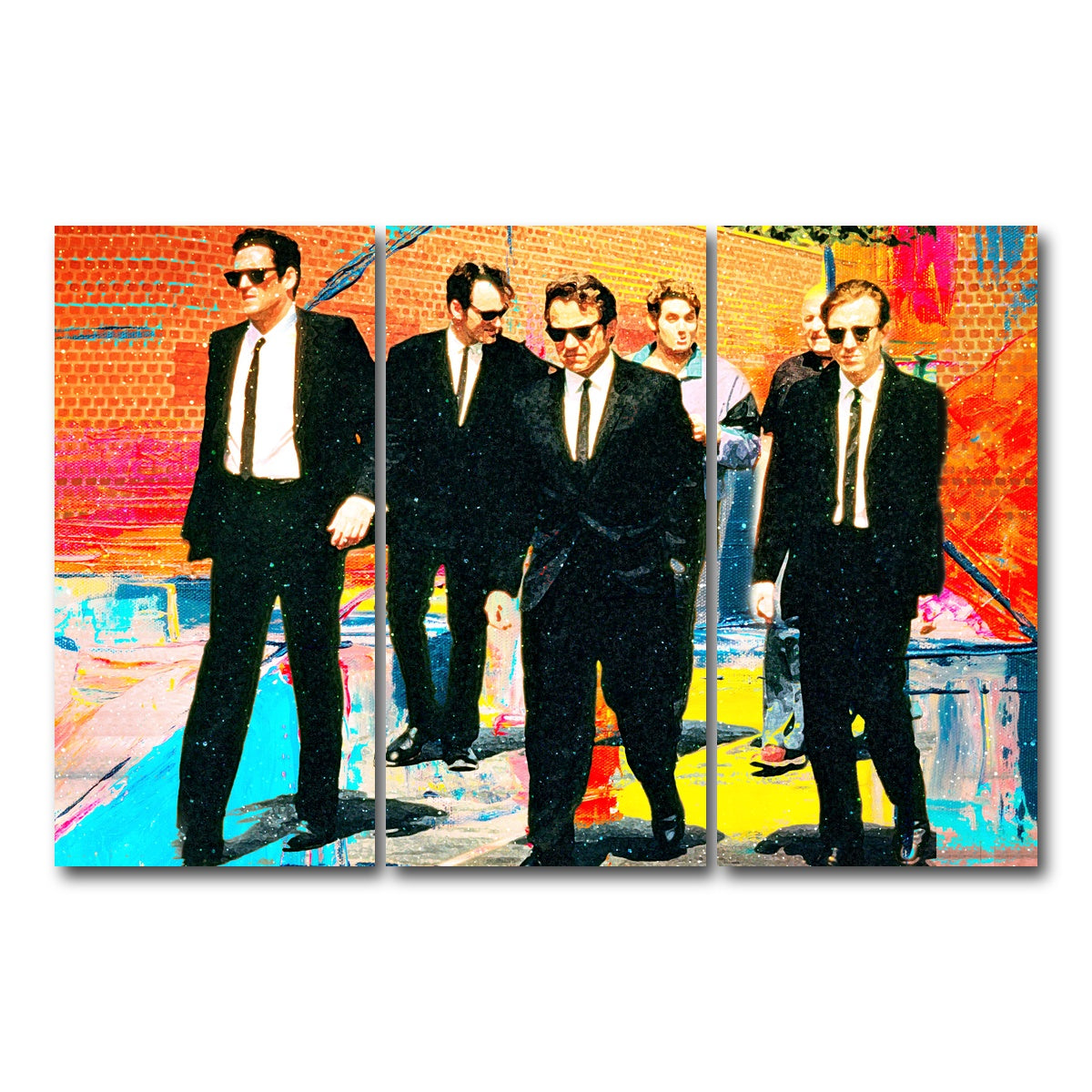AUTO-MOCKUP WHITE | Reservoir Dogs | 3 Piece | Gallery Wrap Canvas | group=12x24