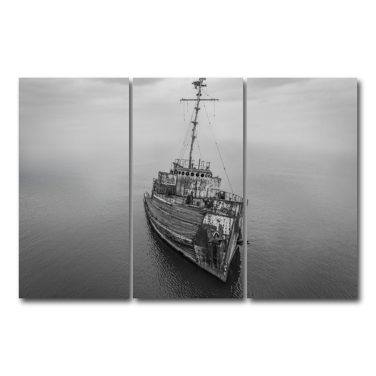 AUTO-MOCKUP WHITE | Resolved to My Fate | 3 Piece | Gallery Wrap Canvas | group=12x24