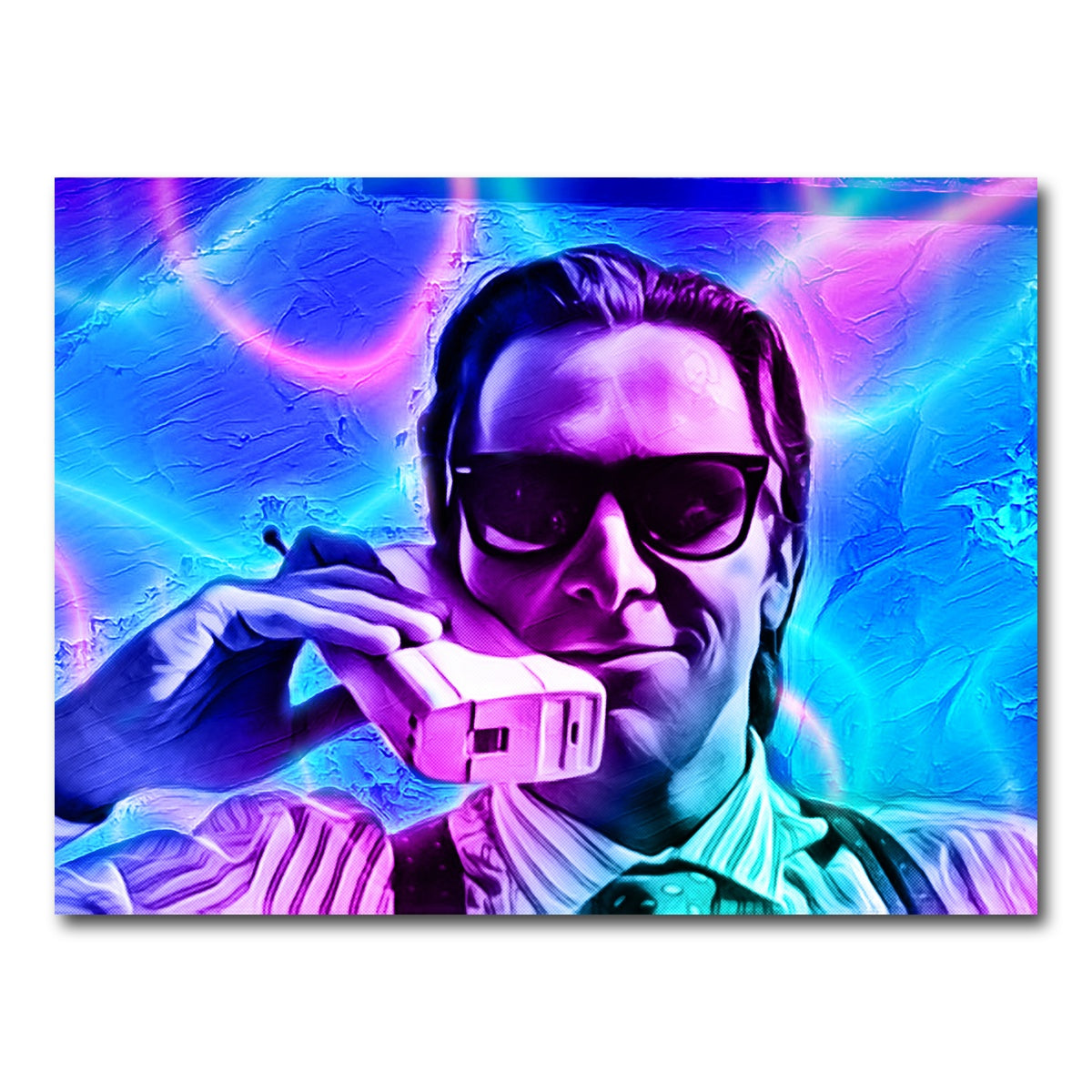 AUTO-MOCKUP WHITE | Retro Psycho | 1 Piece | Gallery Wrap Canvas | group=4x3